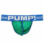 PUMP パンプ Tバック ROUND2 THONG（GREEN）リブコットン PUMP! UnderwearメンズTバック メンズパンツ 男性下着