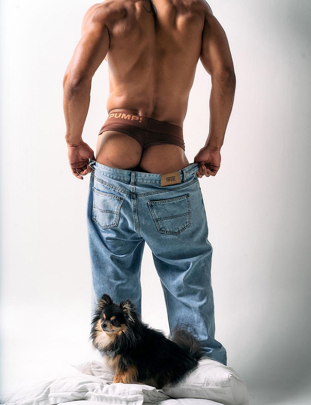 PUMP パンプ Tバック （ESPRESSO） CLASSIC BRIEF STYLE MESH CUP THONG PUMP! UnderwearメンズTバック メンズパンツ 男性下着