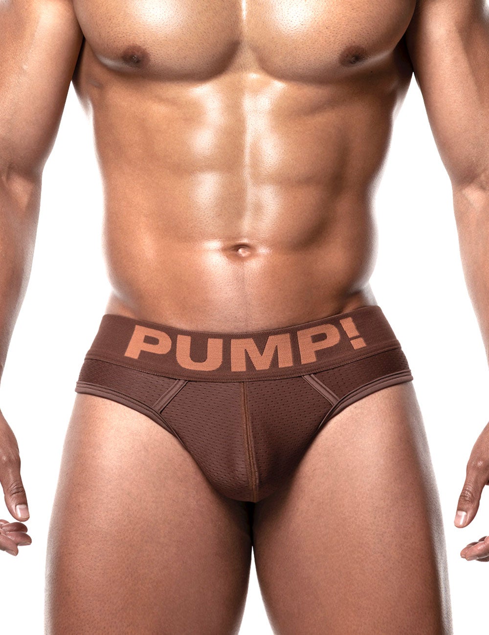 PUMP パンプ Tバック （ESPRESSO） CLASSIC BRIEF STYLE MESH CUP THONG PUMP! UnderwearメンズTバック メンズパンツ 男性下着