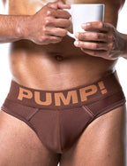PUMP パンプ Tバック （ESPRESSO） CLASSIC BRIEF STYLE MESH CUP THONG PUMP! UnderwearメンズTバック メンズパンツ 男性下着