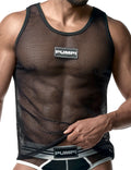 PUMP パンプ タンクトップ MESH TANK TOP （Black-Mesh） PUMP! Underwear メンズ 男性下着