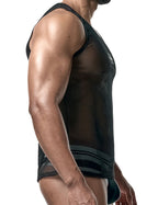 PUMP パンプ タンクトップ MESH TANK TOP （Black-Mesh） PUMP! Underwear メンズ 男性下着
