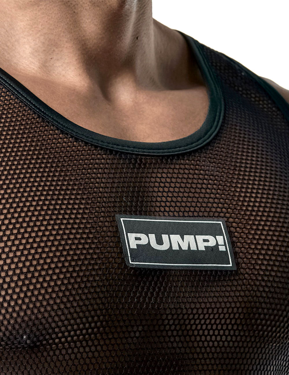 PUMP パンプ タンクトップ MESH TANK TOP （Black-Mesh） PUMP! Underwear メンズ 男性下着