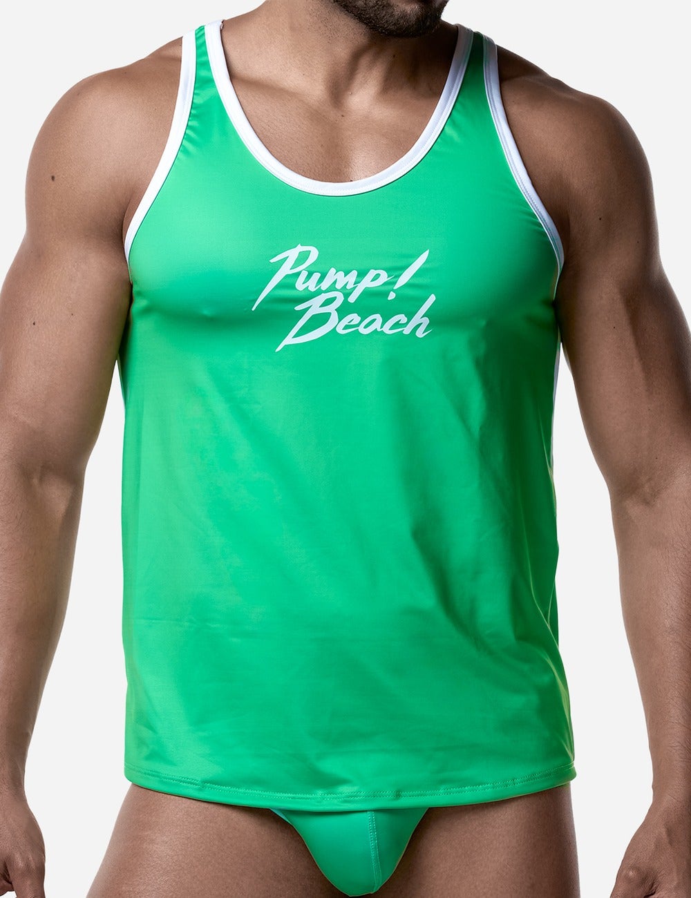 PUMP パンプ タンクトップ Palm TANK TOP ビーチタンク PUMP! Underwear メンズ 男性下着