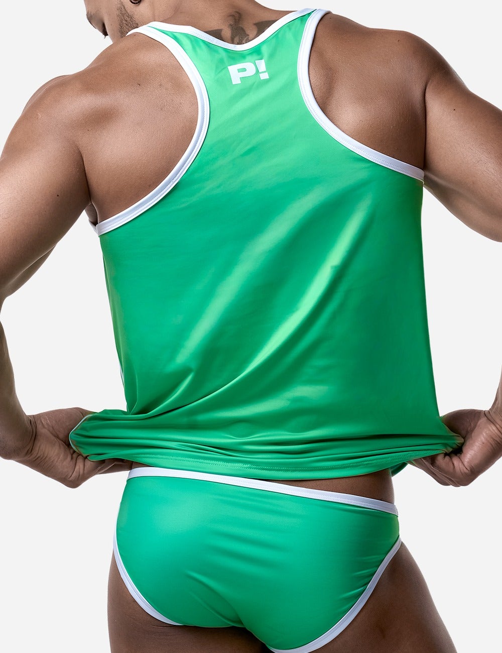 PUMP パンプ タンクトップ Palm TANK TOP ビーチタンク PUMP! Underwear メンズ 男性下着