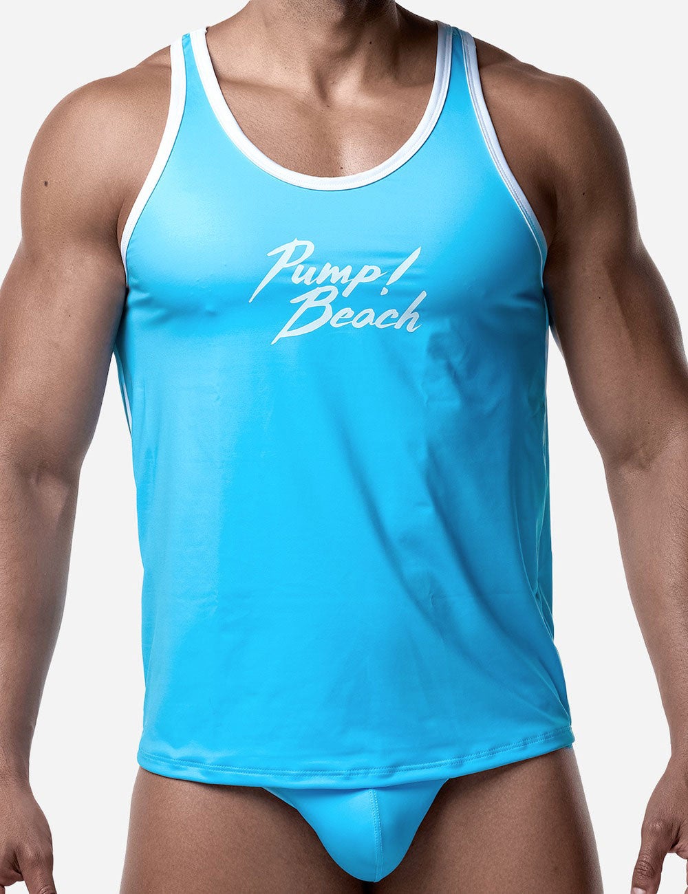 PUMP パンプ タンクトップ Dolphin TANK TOP ビーチタンク PUMP! Underwear メンズ 男性下着