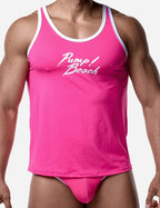 PUMP パンプ タンクトップ Vice Pink TANK TOP ビーチタンク PUMP! Underwear メンズ 男性下着