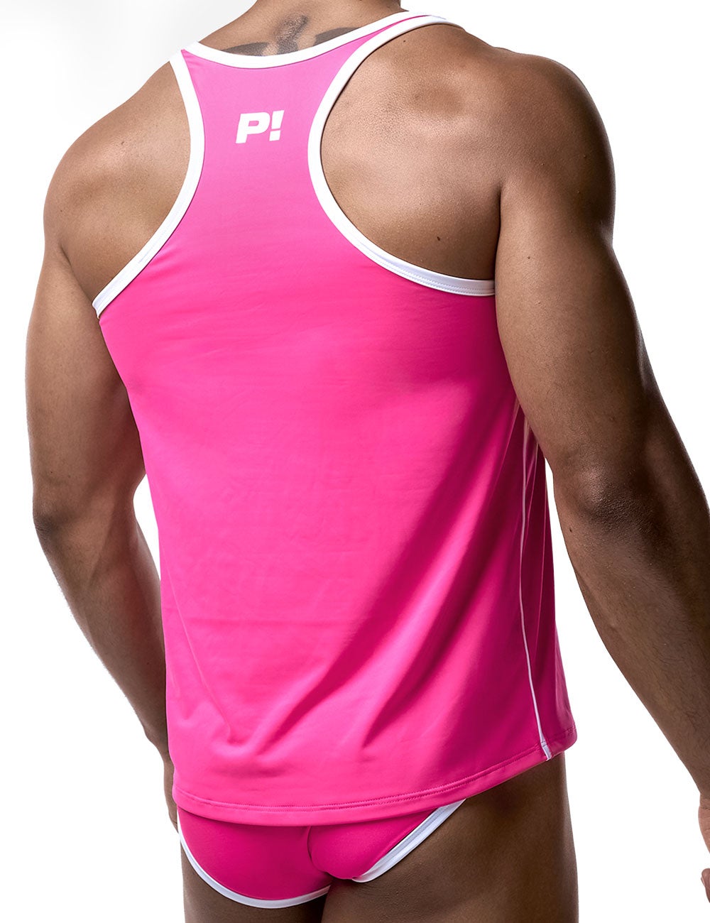 PUMP パンプ タンクトップ Vice Pink TANK TOP ビーチタンク PUMP! Underwear メンズ 男性下着