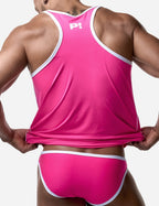 PUMP パンプ タンクトップ Vice Pink TANK TOP ビーチタンク PUMP! Underwear メンズ 男性下着