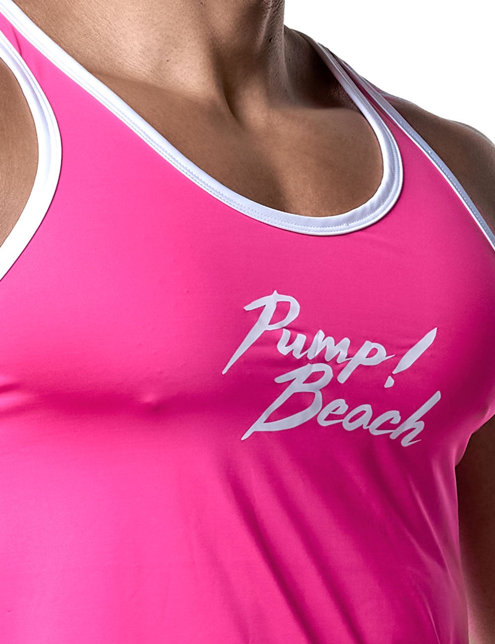 PUMP パンプ タンクトップ Vice Pink TANK TOP ビーチタンク PUMP! Underwear メンズ 男性下着