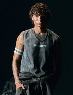 PUMP パンプ タンクトップ BLACK WASHED TANK TOP PUMP! Underwear メンズ 男性下着