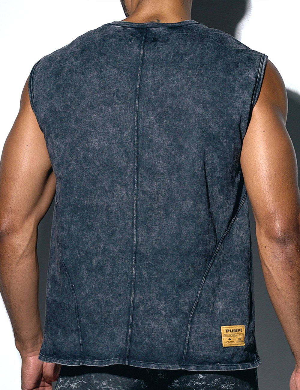 PUMP パンプ タンクトップ BLACK WASHED TANK TOP PUMP! Underwear メンズ 男性下着
