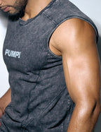PUMP パンプ タンクトップ BLACK WASHED TANK TOP PUMP! Underwear メンズ 男性下着