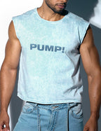 PUMP パンプ タンクトップ BUBBLE BLUE TANK TOP PUMP! Underwear メンズ 男性下着