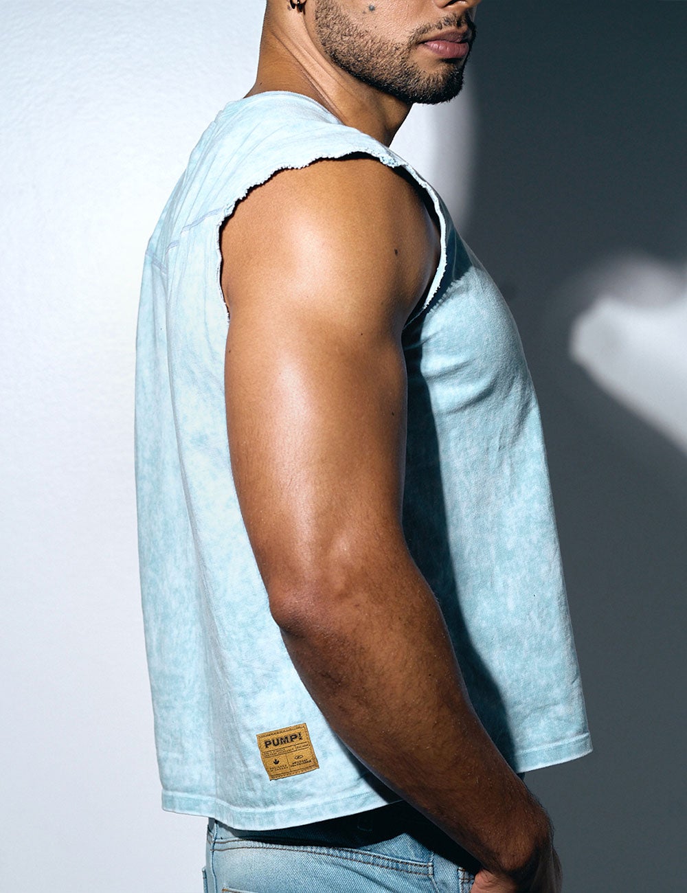 PUMP パンプ タンクトップ BUBBLE BLUE TANK TOP PUMP! Underwear メンズ 男性下着