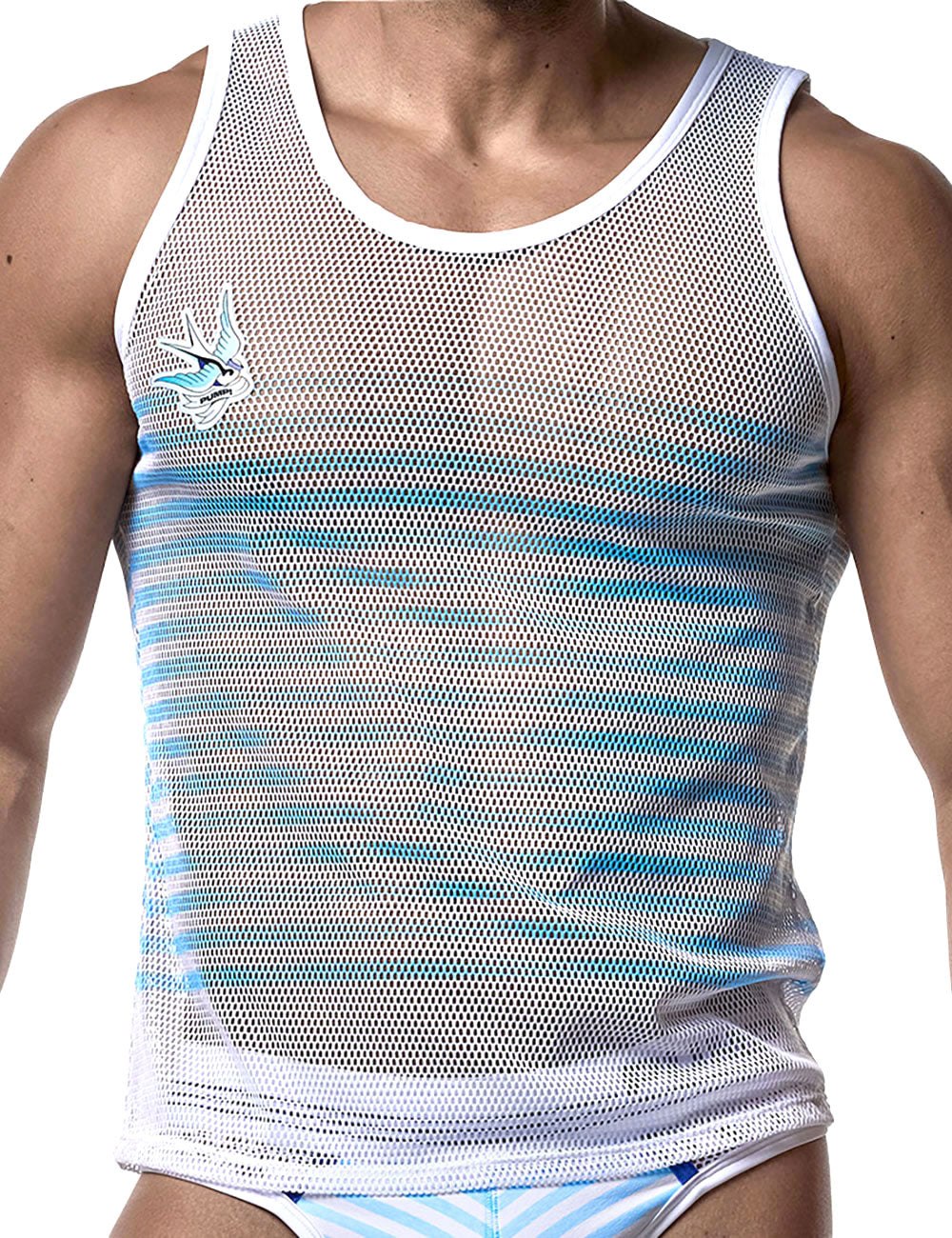 PUMP パンプ タンクトップ MESH TANK TOP （Sailor-Mesh） PUMP! Underwear メンズ 男性下着