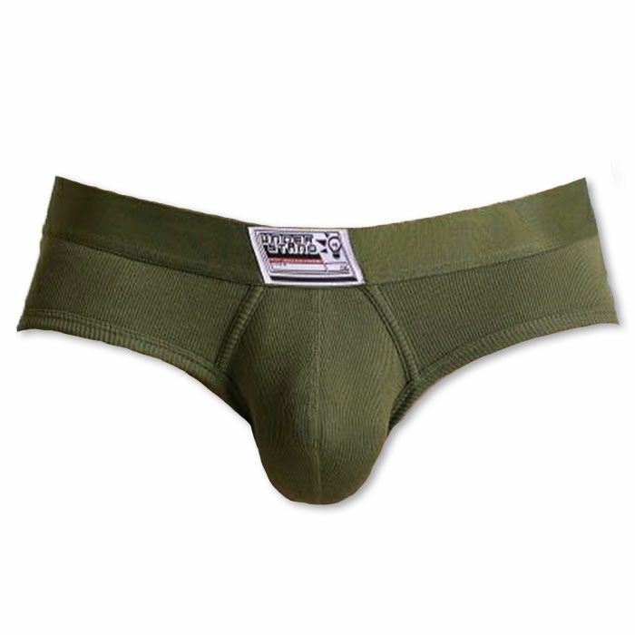 UNDERSTAND アンダースタンド OK-PATCH ローライズブリーフ （ジョググリーン：Joggreen） メンズ 男性下着 パンツ