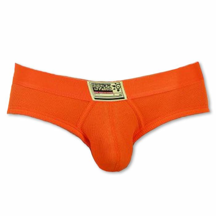 UNDERSTAND アンダースタンド OK-PATCH ローライズブリーフ （オレンジピーク：Orange Peak） メンズ 男性下着 パンツ