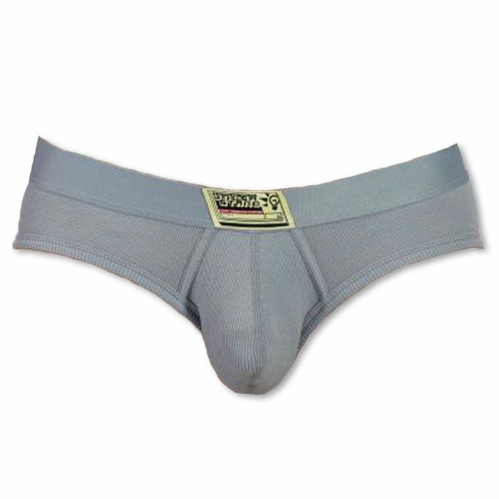 UNDERSTAND アンダースタンド OK-PATCH ローライズブリーフ （アッパーグレイ：Upper Grey） メンズ 男性下着 パンツ