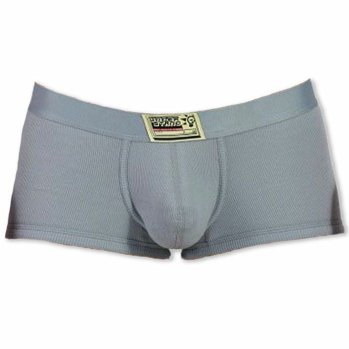 UNDERSTAND アンダースタンド OK-PATCH ローライズボクサーパンツ （アッパーグレイ：Upper Grey） メンズ 男性下着 パンツ