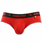UNDERSTAND アンダースタンド U-PRO ローライズブリーフ （インジケーター レッド：indicator red） モダール生地 メンズ 男性下着