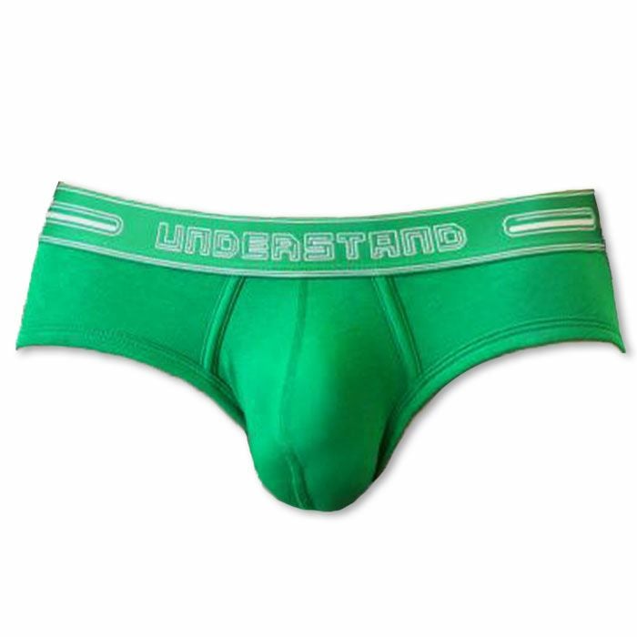 UNDERSTAND アンダースタンド STAMPED ローライズブリーフ （モンステラ：Monstera） メンズ 男性下着
