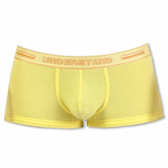 UNDERSTAND アンダースタンド STAMPED ローライズボクサーパンツ （ナスタチウム：Nasturtium） メンズ 男性下着