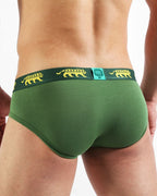 UNDERSTAND アンダースタンド ZOO-PANTS ズーパン ローライズブリーフ （トラパン：Tiger-Pants） モダール生地 メンズ 男性下着