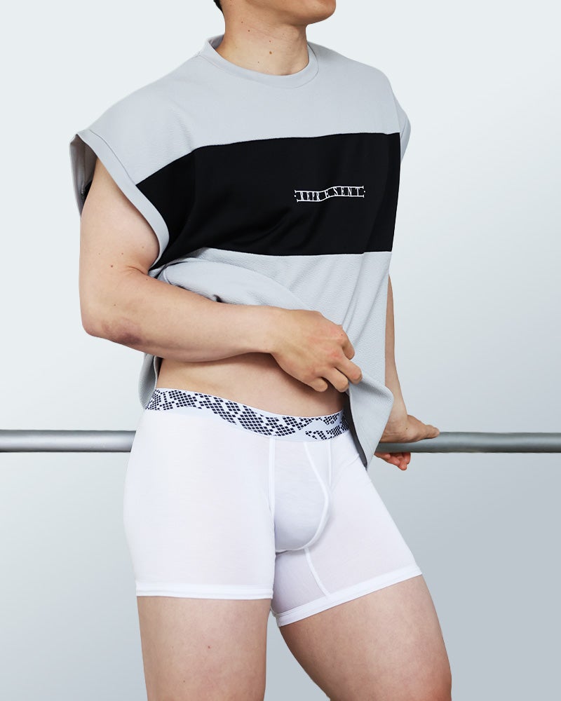 UNDERSTAND アンダースタンド ZOO-PANTS ズーパン モモフィッター ボクサーブリーフ （ジャ・パン：Snake-Pants） モダール生地 メンズ 男性下着