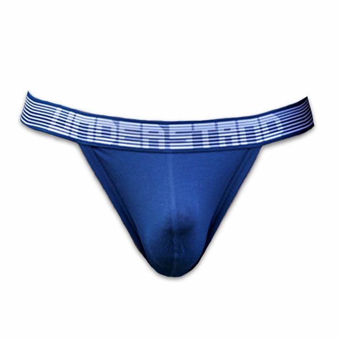 UNDERSTAND アンダースタンド STROBESCOPE ストロボ ストライダー STRIDER （ネイビー×プレインホワイト） モダール生地 スポーツブリーフ メンズ 男性下着