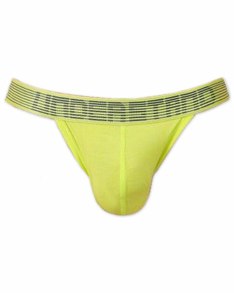 UNDERSTAND アンダースタンド STROBESCOPE ストロボ ストライダー STRIDER （イエローXアッシュ） モダール生地 スポーツブリーフ メンズ 男性下着