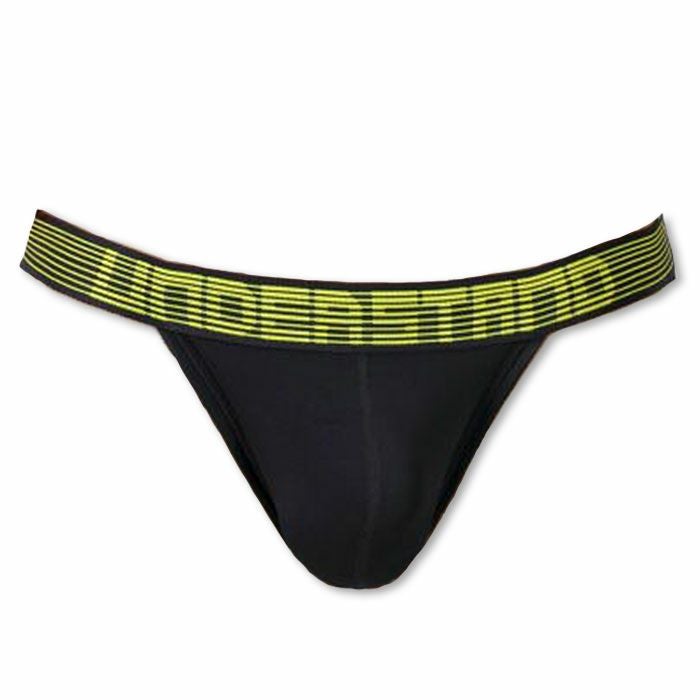 UNDERSTAND アンダースタンド STROBESCOPE ストロボ ストライダー STRIDER （ブラックXイエロー） モダール生地 スポーツブリーフ メンズ 男性下着