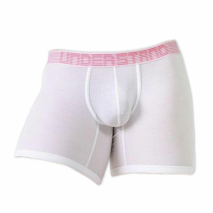 UNDERSTAND アンダースタンド STROBESCOPE ストロボ モモフィッター ボクサーブリーフ （ホワイトXピンク） モダール生地 メンズ 男性下着